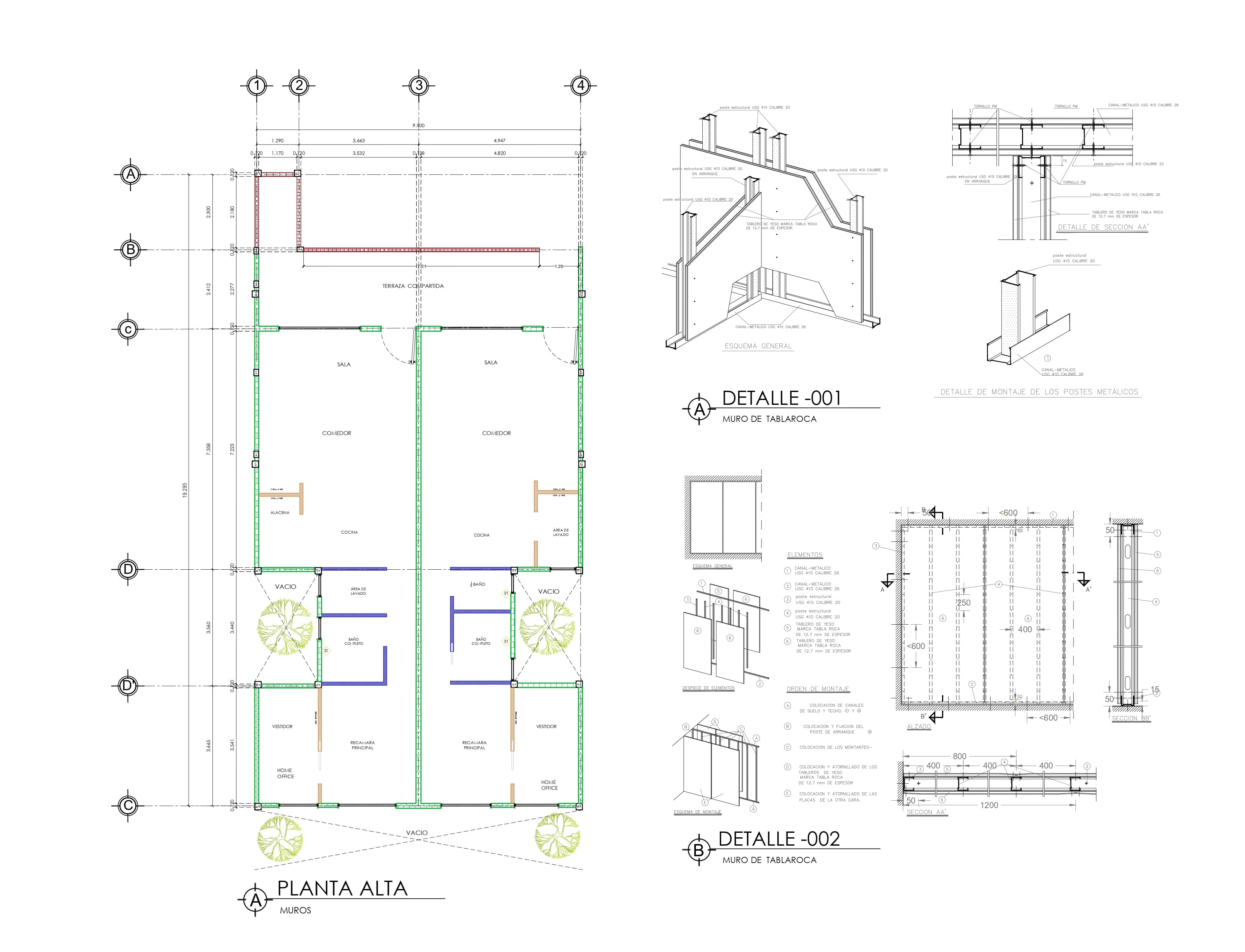 Planos Departamentos Chalco
